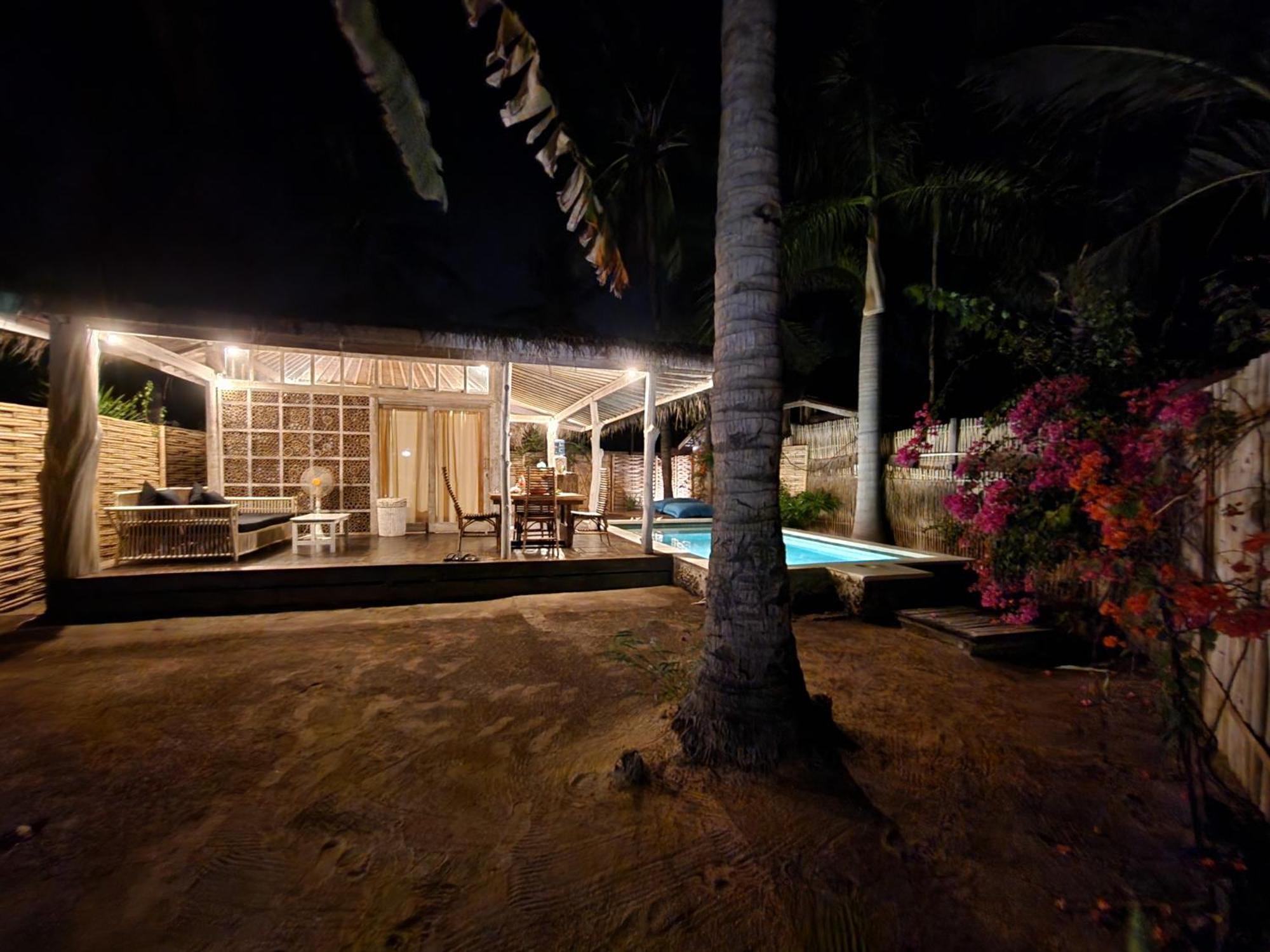 Bamboo Lodge Gili Trawangan Buitenkant foto