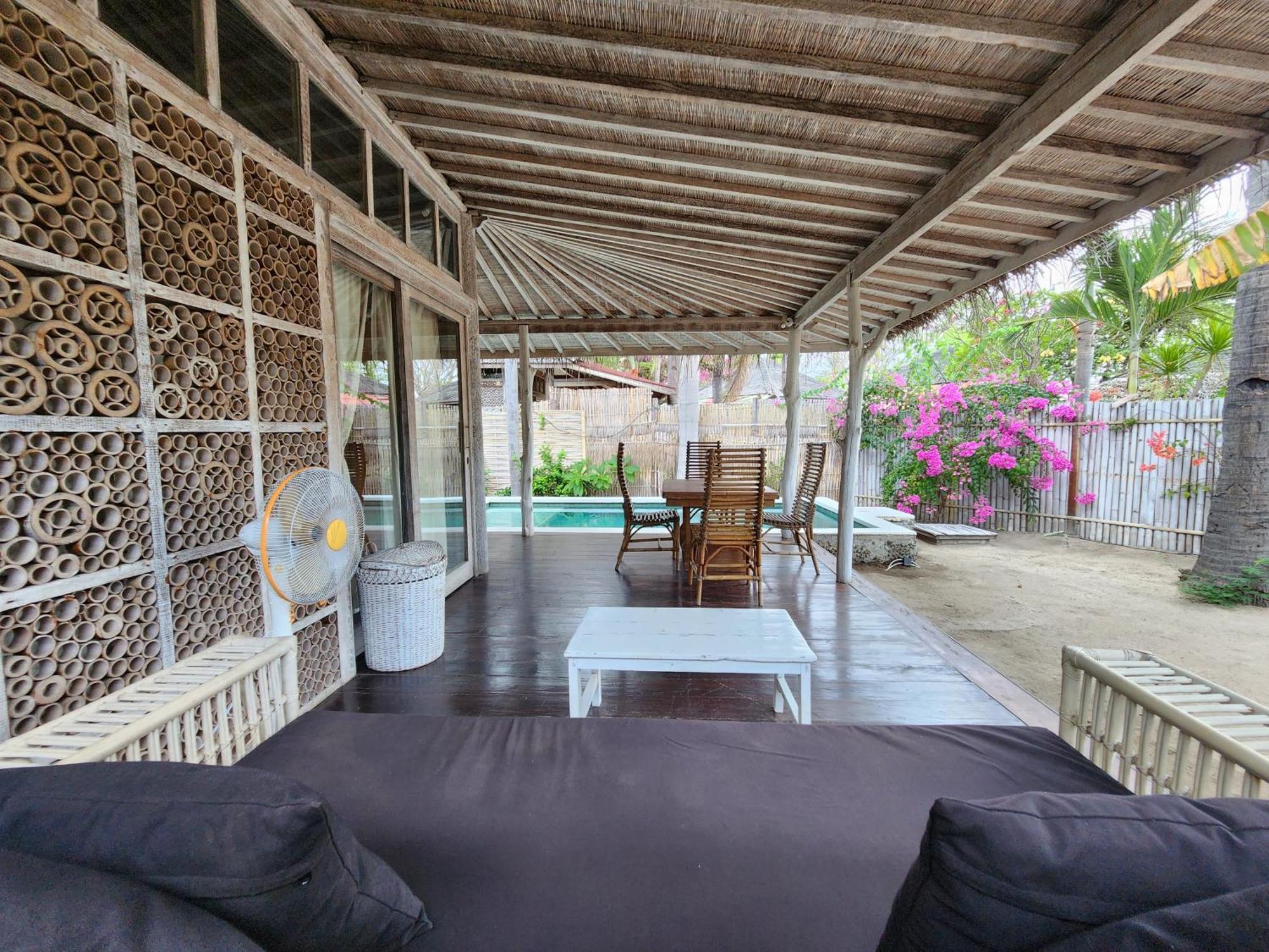 Bamboo Lodge Gili Trawangan Buitenkant foto