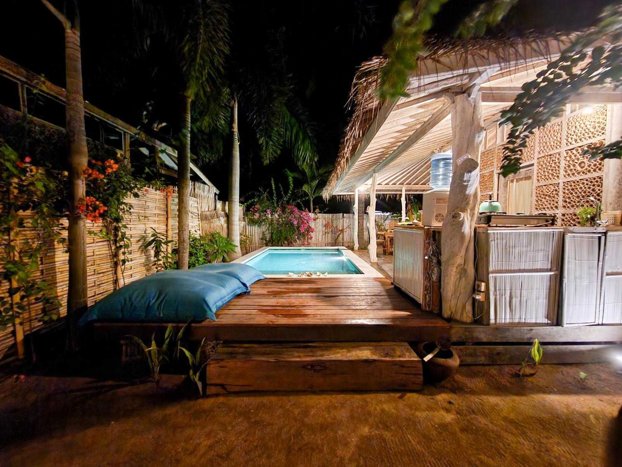 Bamboo Lodge Gili Trawangan Buitenkant foto