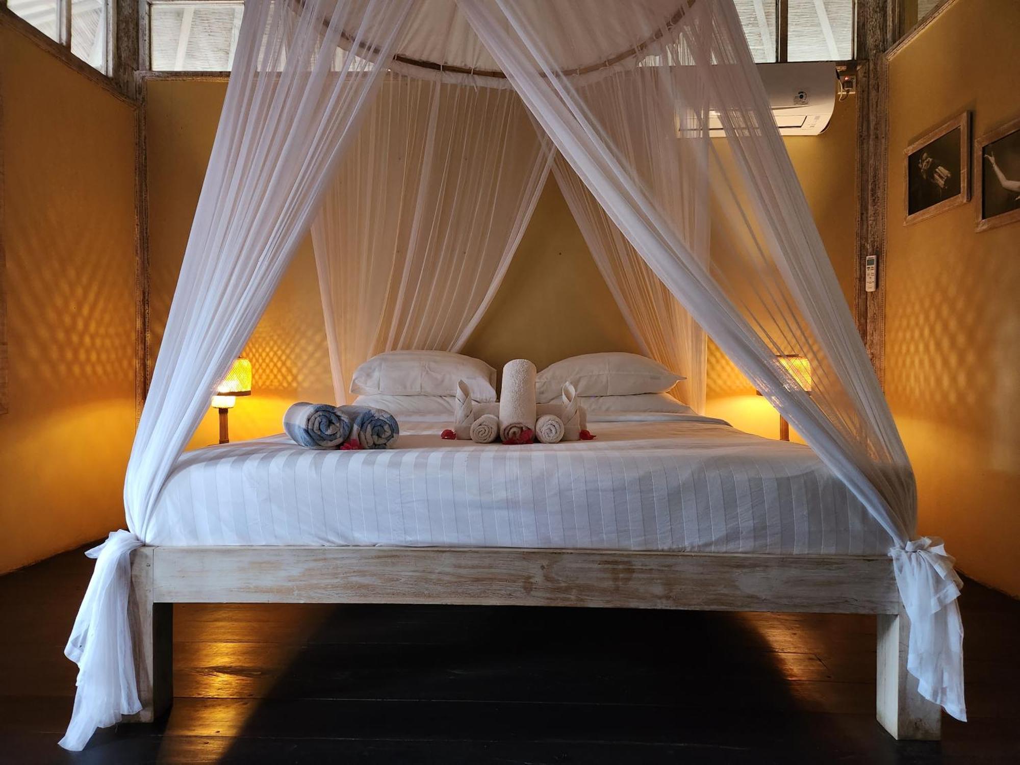 Bamboo Lodge Gili Trawangan Buitenkant foto