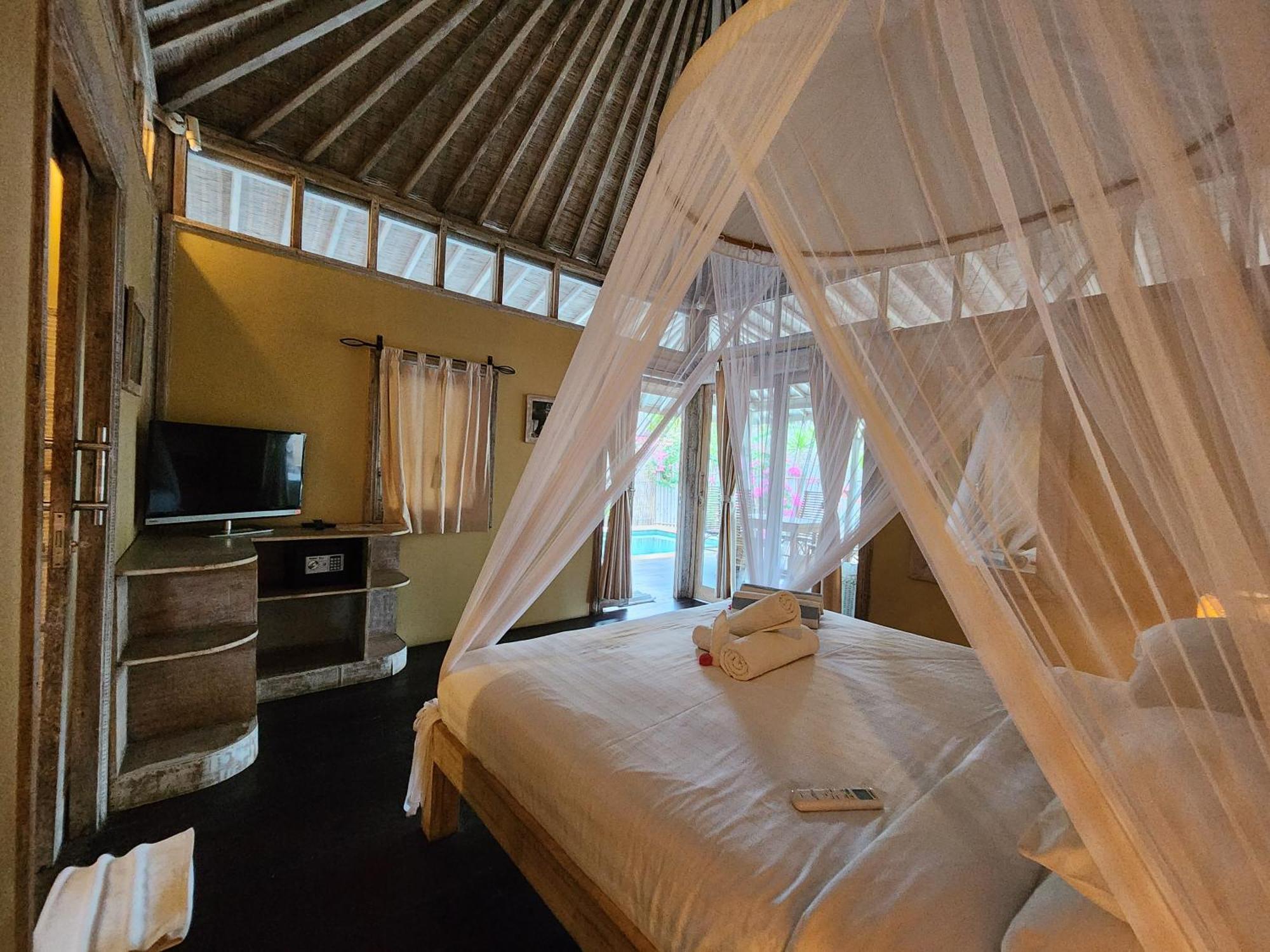 Bamboo Lodge Gili Trawangan Buitenkant foto