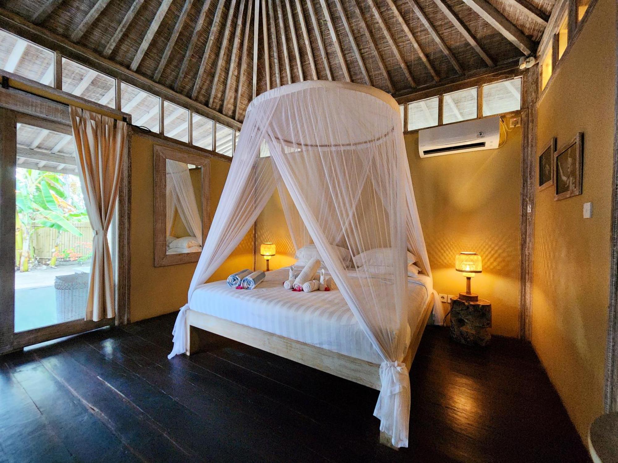 Bamboo Lodge Gili Trawangan Buitenkant foto