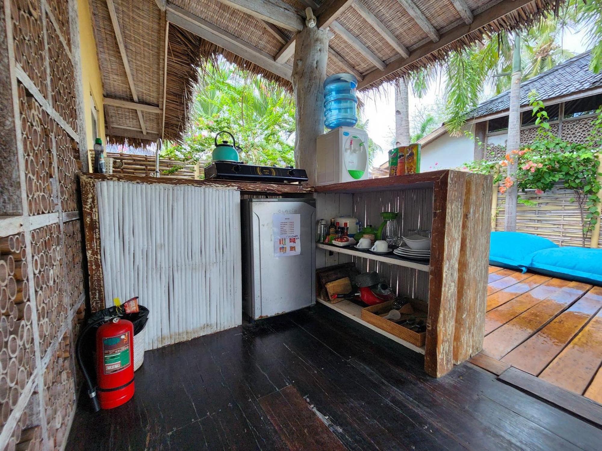Bamboo Lodge Gili Trawangan Buitenkant foto