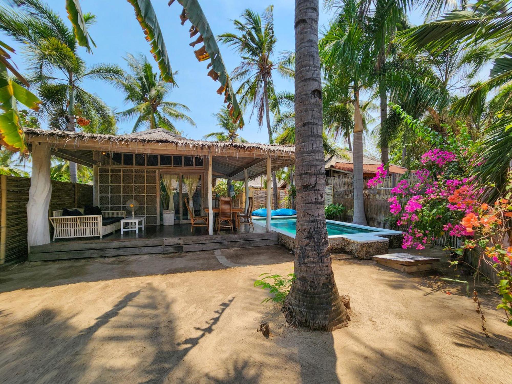 Bamboo Lodge Gili Trawangan Buitenkant foto